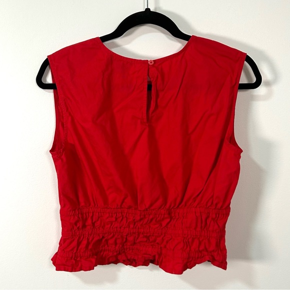 J. Crew | Hyacinth Top In Cotton Poplin - Picture 6 of 15